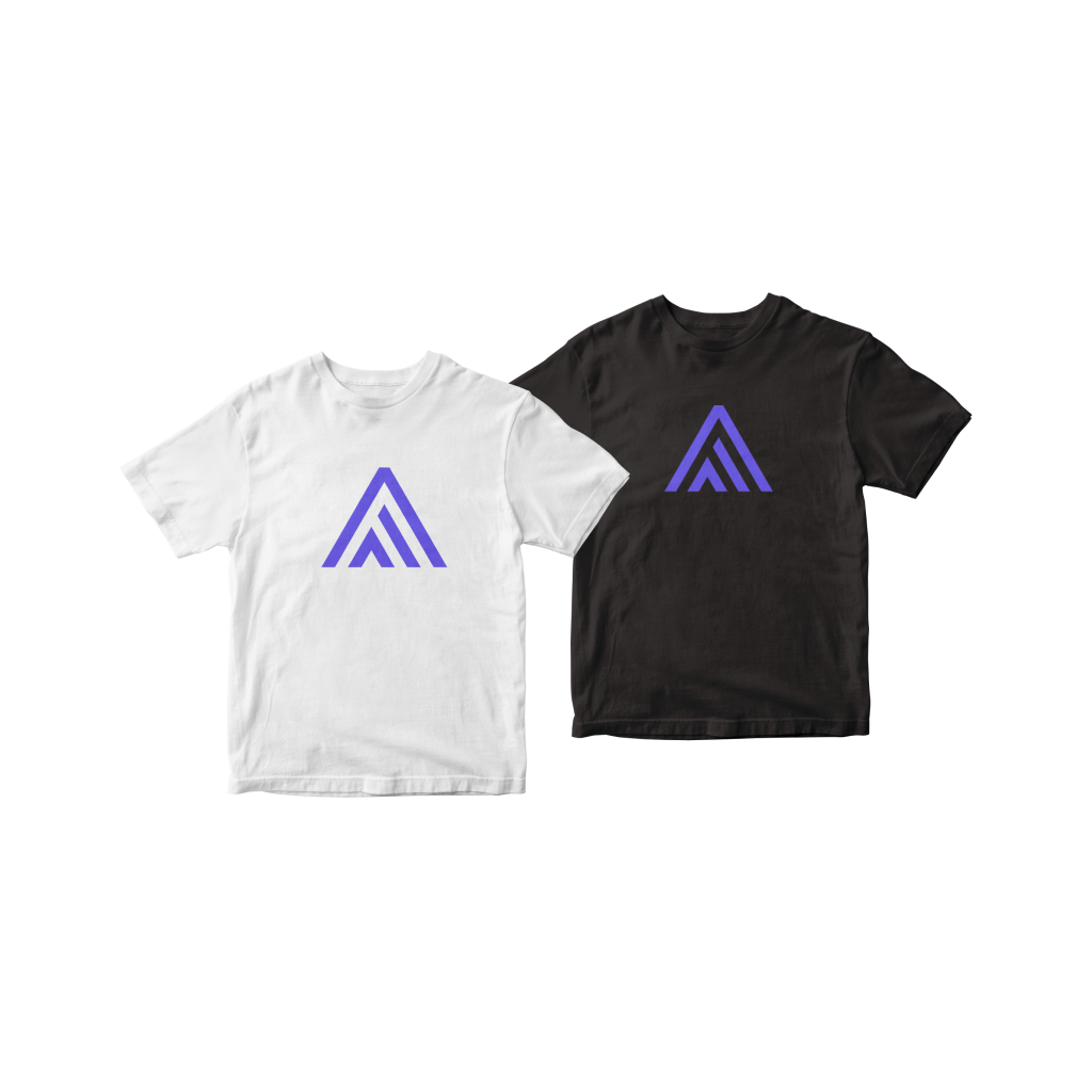 White T-shirt with Logo - Görsel 3